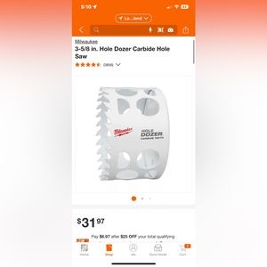 Brand New Milwaukee Hole Dozer